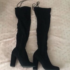Black boots